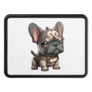 Search for french bulldog dog trailer hitch covers Pug
