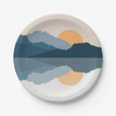 Search for lake paper plates Landscape
