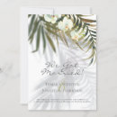 Search for beach wedding announcement cards We got married