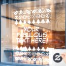 Search for winter window decals White