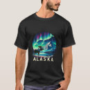 Search for northern lights tshirts Hiking