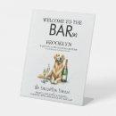 Search for dog signature drink wedding signs Cute