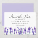 Search for lavender save the dates Watercolor