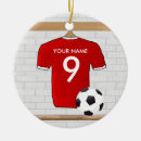 Search for football jersey ornaments Soccer