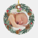 Search for new baby ornaments For her