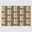 Search for cowboy boots tissue paper Brown