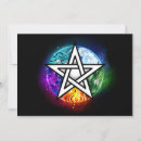 Search for wiccan holiday cards Pentacle