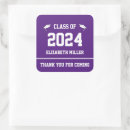 Search for thank you coming stickers class of 2024