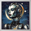 Search for retro robot posters Outer space