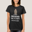 Search for monkey tshirts Macaque