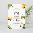 Search for transportation birthday invitations Second boy