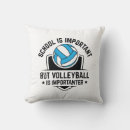 Search for volleyball pillows Funny