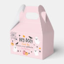 Search for halloween favor boxes Pink ghost
