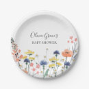 Search for floral baby shower plates Flowers