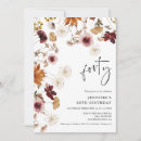 Search for boho birthday invitations Terracotta