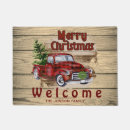 Search for red truck doormats Wood