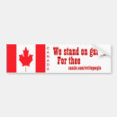 Search for canadian bumper stickers America