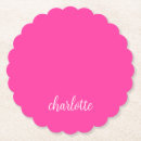 Search for hot pink coasters Girly