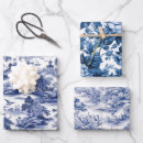 Search for blue willow wrapping paper Vintage