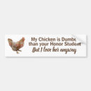 Search for chicken bumper stickers country