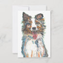 Search for australian shepherd thank you cards Animal