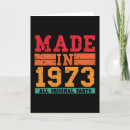 Search for 1973 birthday cards Vintage