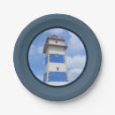 Search for lighthouse paper plates Marine