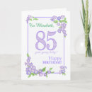 Search for 85th birthday cards Flowers