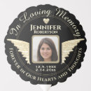 Search for in loving memory balloons Funeral