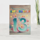 Search for 13th birthday cards Party