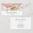 Search for pink shiny metallic business cards Feminine