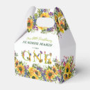 Search for sunflower favor boxes Yellow flower