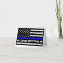 Search for police thank you cards Flag