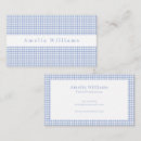 Search for plaid business cards Gingham