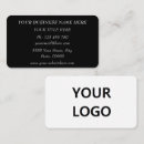 Search for two color business cards Professional