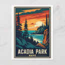 Search for maine postcards National park