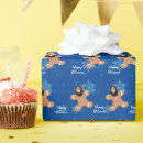 Search for elf wrapping paper Santa and his elves