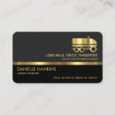 Search for trucker business cards Logistics