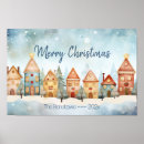 Search for winter scene christmas posters Cute