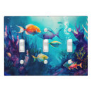Search for fish light switch covers Under the sea