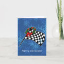 Search for car race christmas cards Racing