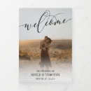 Search for folded wedding programs Calligraphy