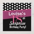 Search for black and white 18th birthday invitations Contemporary