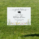 Search for wildflowers outdoor signs Graduation