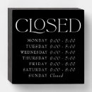 Search for closed signs Retail