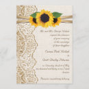Search for burlap and lace wedding invitations Floral