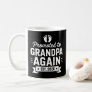 Search for promoted to grandpa mugs 2026