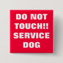 Search for service dog buttons Animal