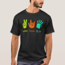 Search for hand peace sign tshirts Fingers