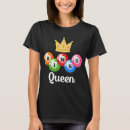 Search for bingo womens tshirts Queen